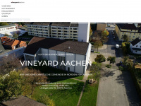 vineyard-aachen.de Webseite Vorschau