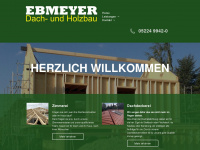 zimmerei-ebmeyer.de Webseite Vorschau
