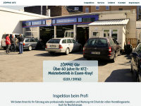 zoeppke-kfz.de Webseite Vorschau