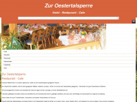 zur-oestertalsperre.de Webseite Vorschau