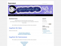 gastroland.de Webseite Vorschau