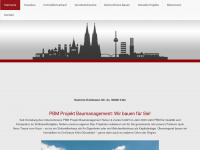pbm-baumanagement.de Webseite Vorschau