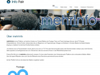 mehrinfo.de Webseite Vorschau