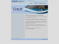 clauss-gmbh.de Webseite Vorschau