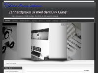 dr-gunst.de Webseite Vorschau