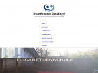 elisabethenschulesprendlingen.de Webseite Vorschau
