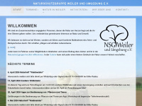 naturschutzgruppe-weiler.de Webseite Vorschau
