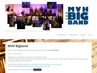 mvh-bigband.de Webseite Vorschau