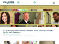 maecherle.de Webseite Vorschau