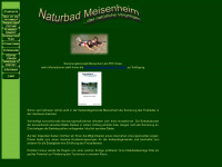 naturbad-meisenheim.de Webseite Vorschau