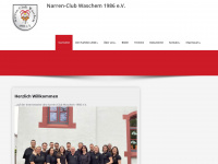 narren-club-waschem.de Webseite Vorschau