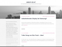 undcp.or.at Webseite Vorschau