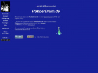 rubberdrum.de Webseite Vorschau