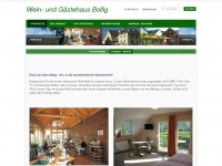 gaestehaus-bollig.de Webseite Vorschau