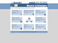 davidy.info Webseite Vorschau