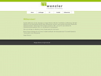 wenzler.org Webseite Vorschau