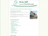 wolf-landau.de Webseite Vorschau