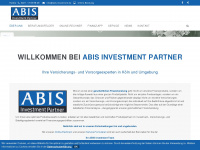 abis-investment.de Webseite Vorschau