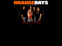 orangedays.de Webseite Vorschau