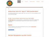 rv-queidersbach.de Webseite Vorschau