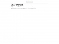 adular-systems.de Webseite Vorschau