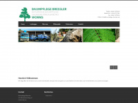 baumpflege-bressler.de Webseite Vorschau