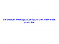 agozal.de Webseite Vorschau