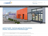 aleco.de Webseite Vorschau