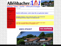 allenbacher-heizung.de Webseite Vorschau