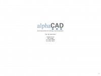 alphacad.de Webseite Vorschau