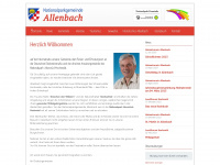 allenbach-hunsrueck.de Webseite Vorschau