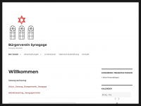 synagoge-ahrweiler.eu Webseite Vorschau