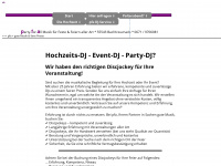 party-for-all.de Webseite Vorschau