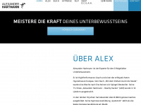 alexanderhartmann.de Webseite Vorschau