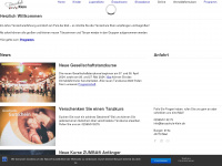 tanzschule-klein.de Webseite Vorschau