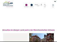 alzeyer-land.de Webseite Vorschau