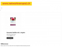 networkversand.ch Webseite Vorschau