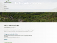donnersbergverein.de Webseite Vorschau