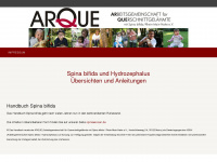 handbuch.arque.de Webseite Vorschau
