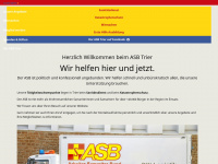 asb-trier.de Webseite Vorschau