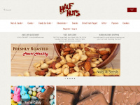 halfnuts.net Webseite Vorschau