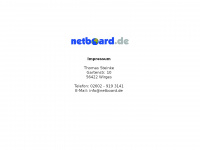 netboard.de Webseite Vorschau