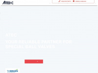 atec-valve.com Webseite Vorschau