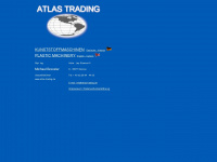 atlas-trading.de Webseite Vorschau
