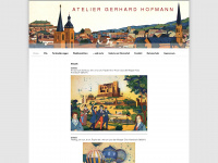 atelier-gerhard-hofmann.de Webseite Vorschau