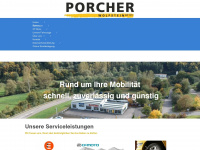 autohaus-porcher.de Webseite Vorschau