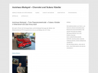 autohaus-markgraf.de Webseite Vorschau