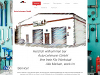 auto-lehmann.de Webseite Vorschau