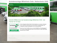 auto-mittelrhein.de Webseite Vorschau