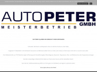 autopeter.de Webseite Vorschau